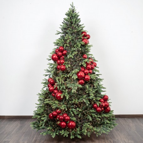 Albero di natale Realistico Folto Verde Abete Sognante 150cm