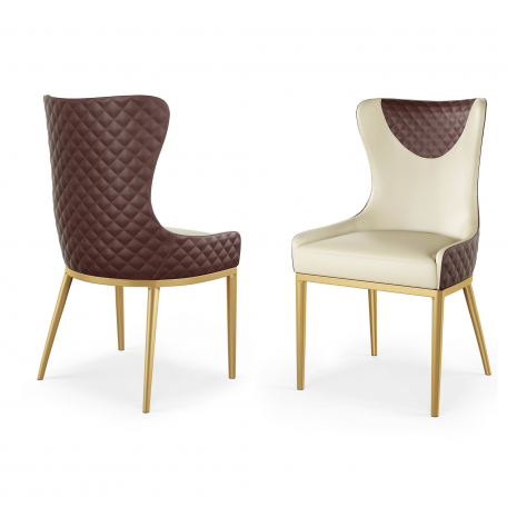 Set di 2 Sedie da soggiorno "Elisabeth" Sedia di design