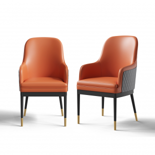 Elvis Orange Stuhl Design...