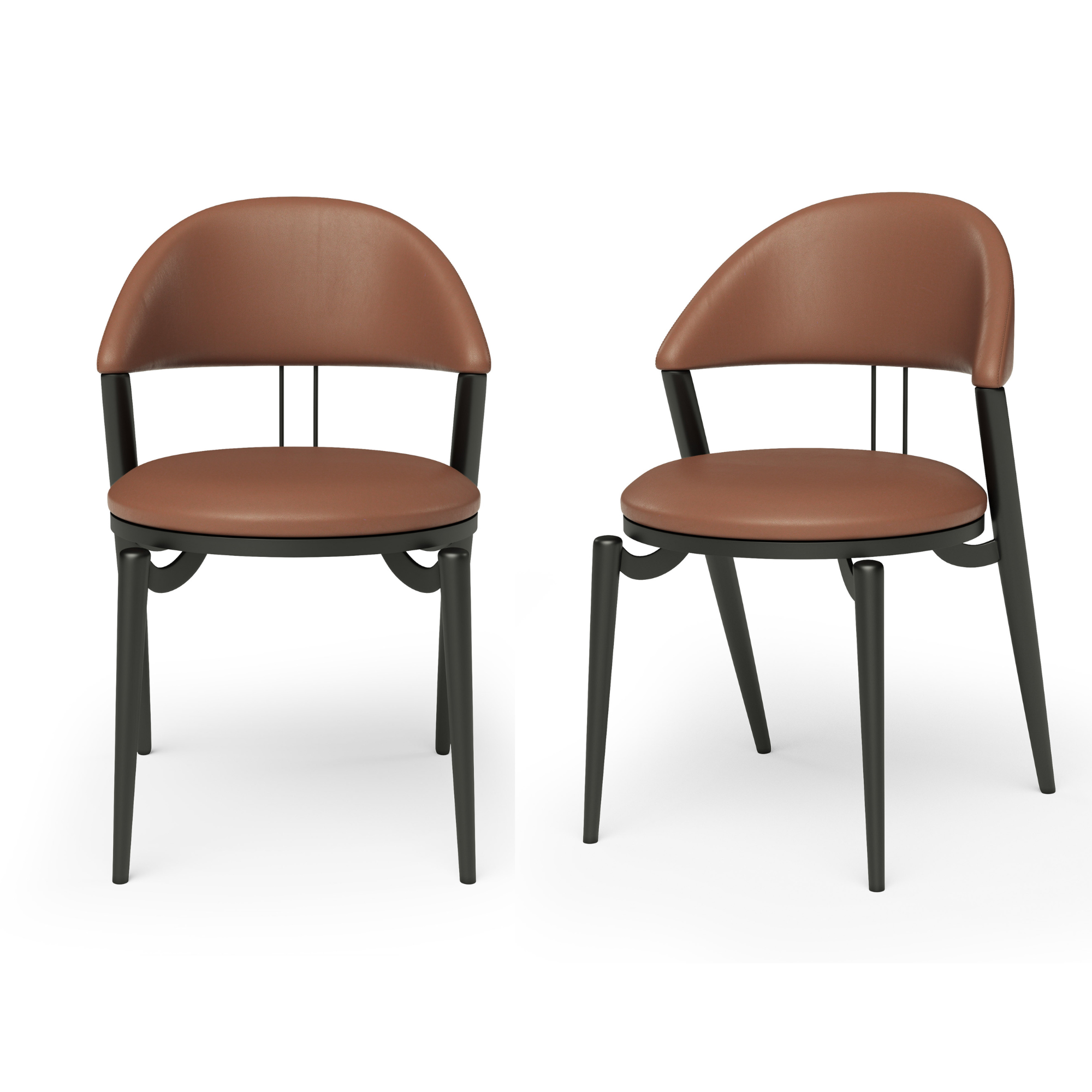 Giulia Grillo Silla de diseño Memory Marrón