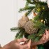 Realistischer Weihnachtsbaum mit eingebauten LED-Lichtern Romantische Tanne 240cm 620LED