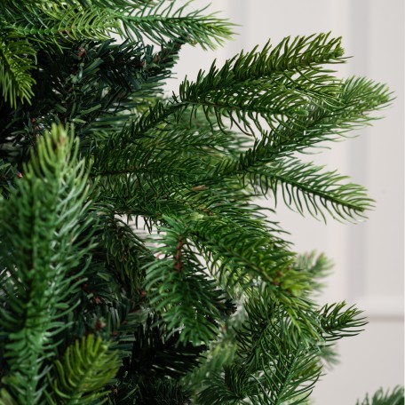 Sapin de Noël réaliste épais vert Sapin de rêve 210 cm Sapin de Noël réaliste épais vert Sapin de rêve 210 cm