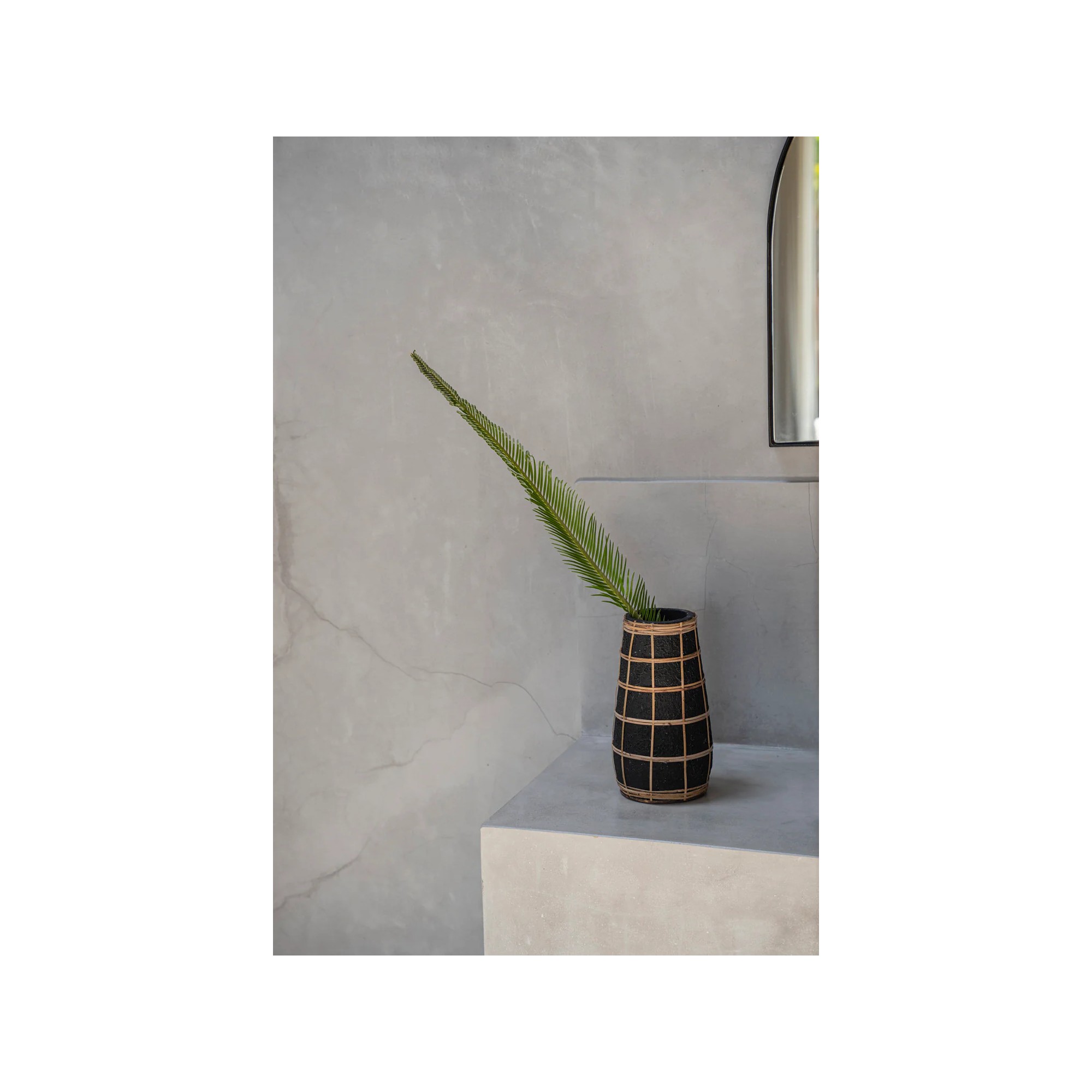 Giulia Grillo Vaso Cutie Nero Naturale M