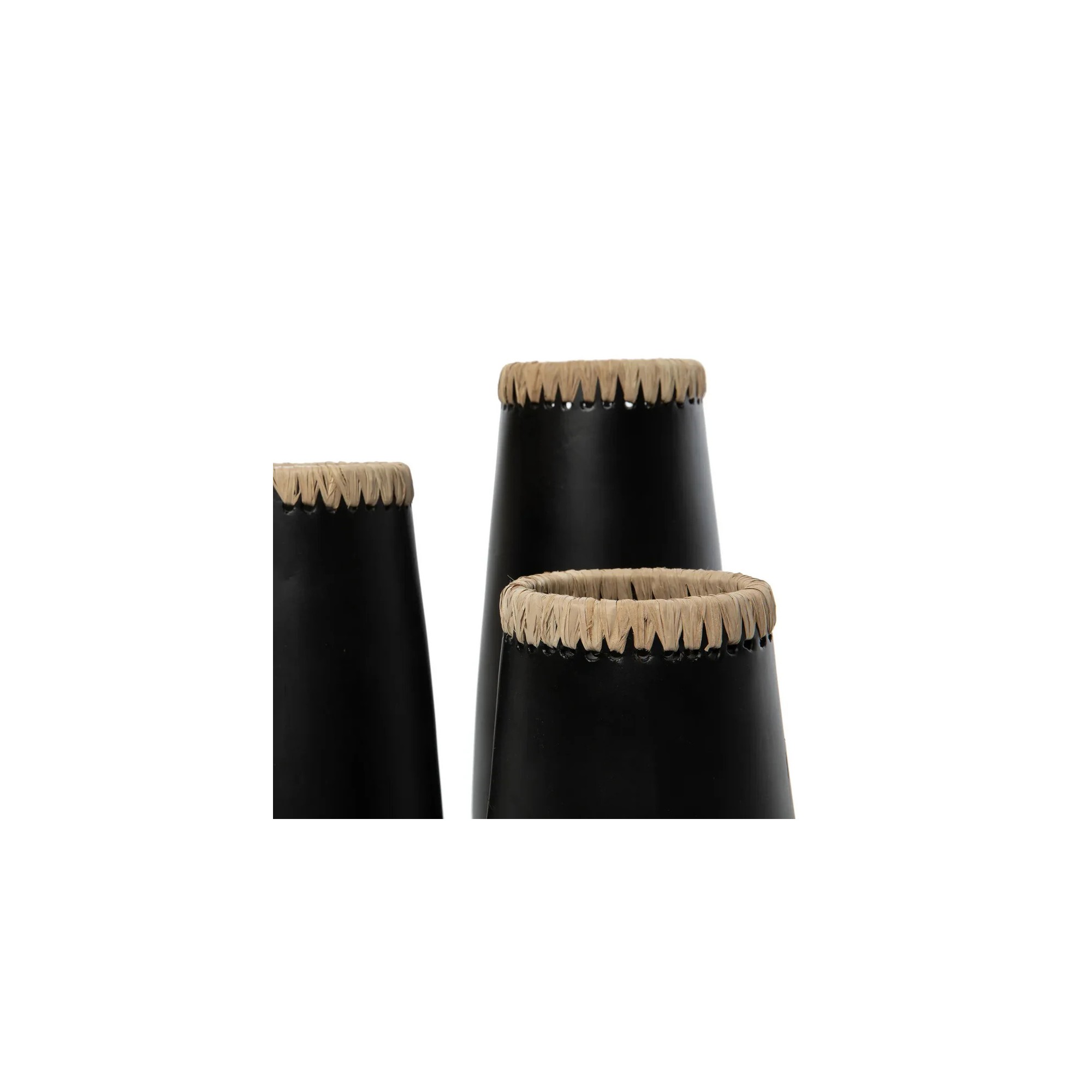 Giulia Grillo VASO SNEAKY NERO NATURALE S