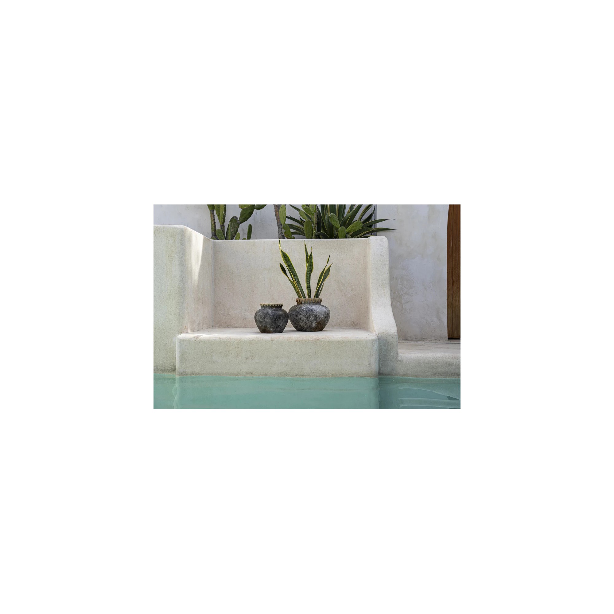 Giulia Grillo VASO STILY GRIGIO ANTICO S