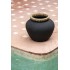 VASO STILY NERO NATURALE L