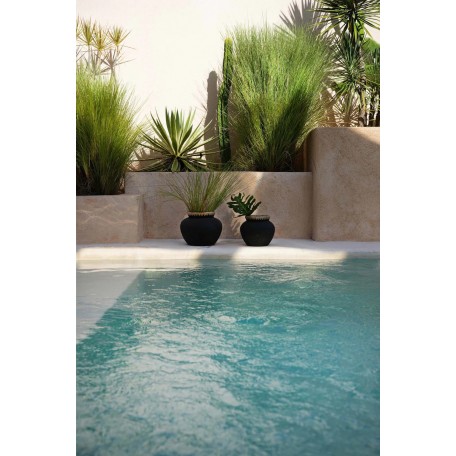 VASO STILY NERO NATURALE S