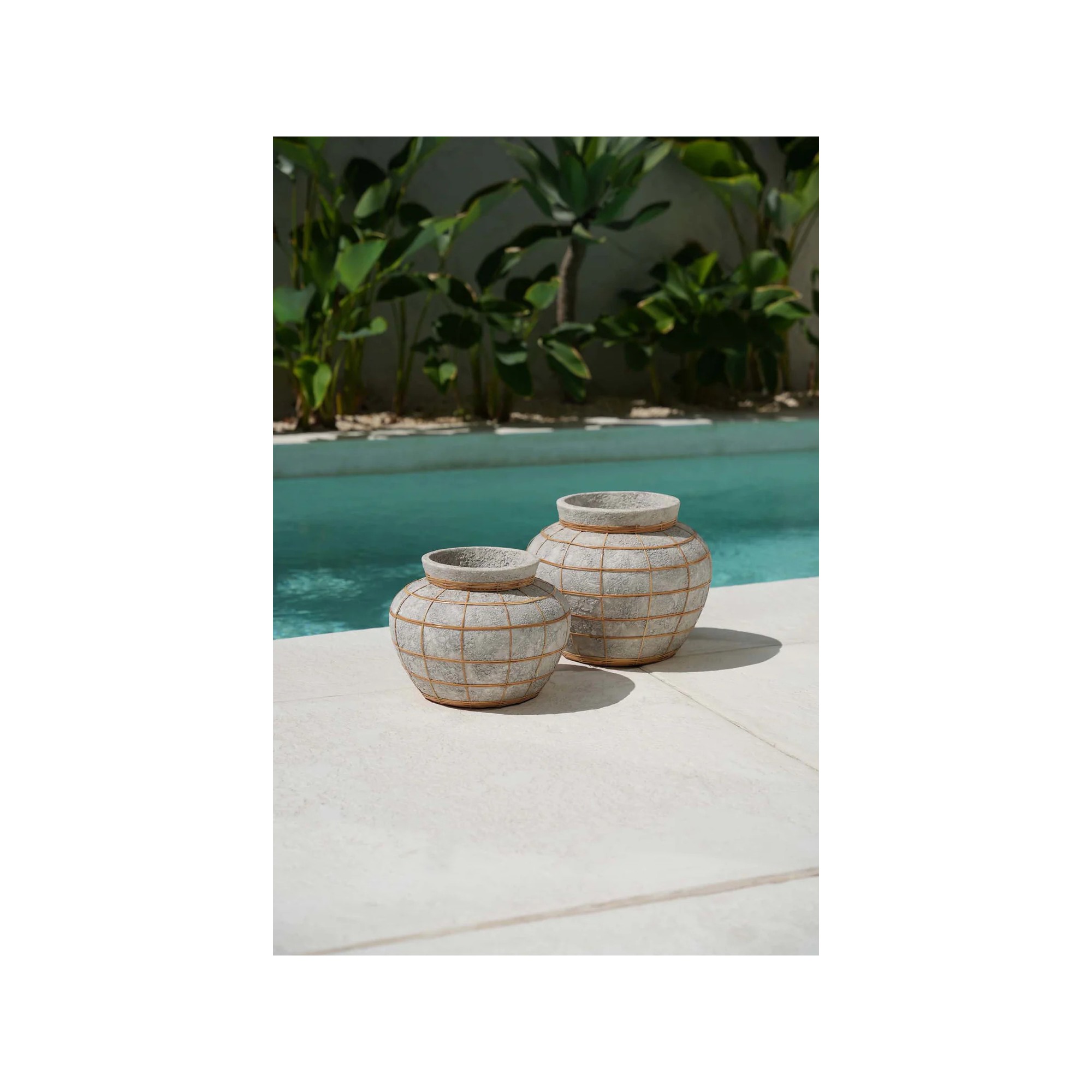 Giulia Grillo Vaso Belly Bianco naturale L