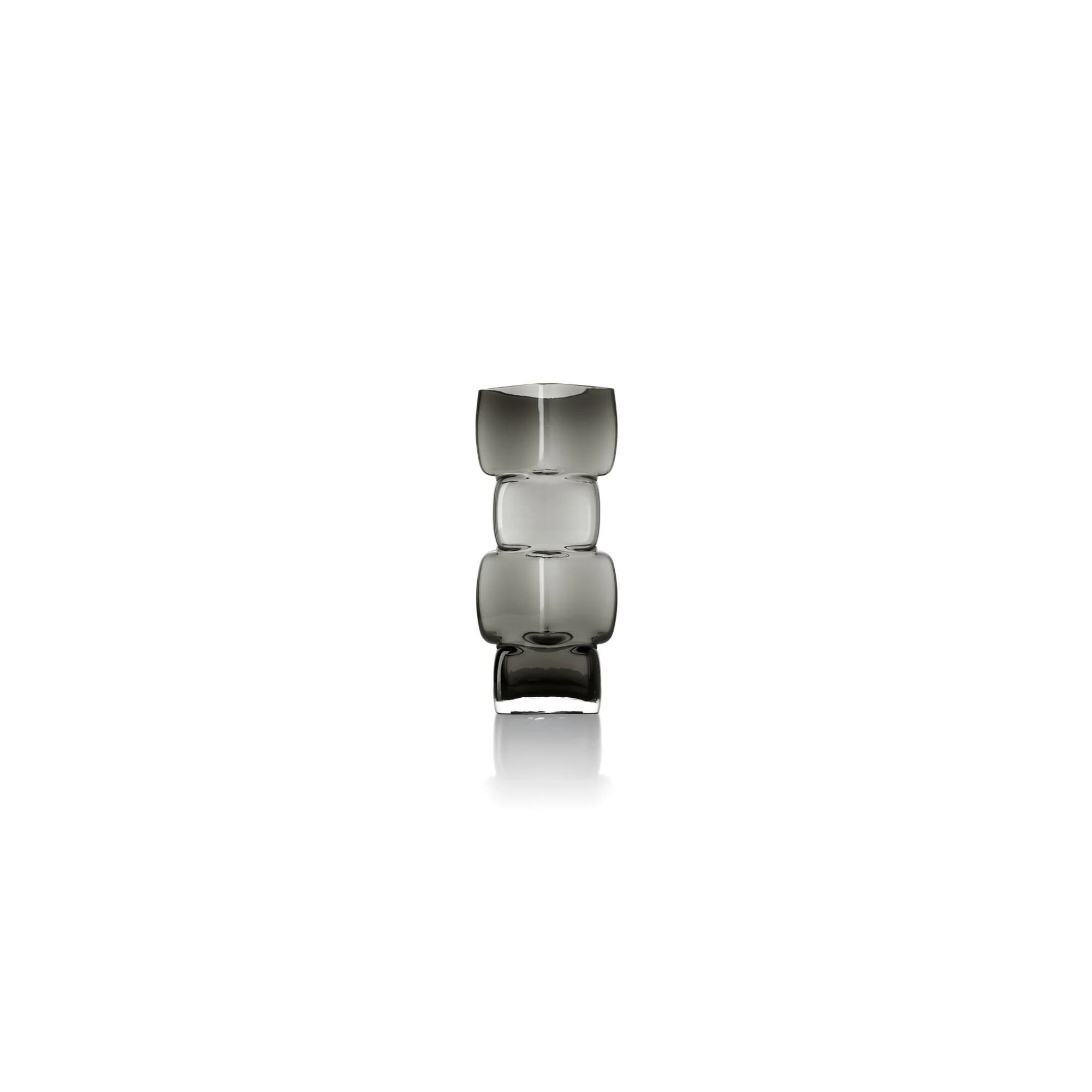 Giulia Grillo VASO THE CUBES  GRIGIO SCURO  L