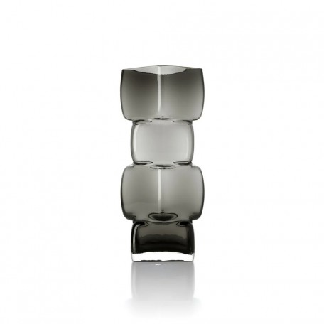 VASO THE CUBES  GRIGIO SCURO  L