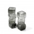 VASO THE CUBES  GRIGIO SCURO  L