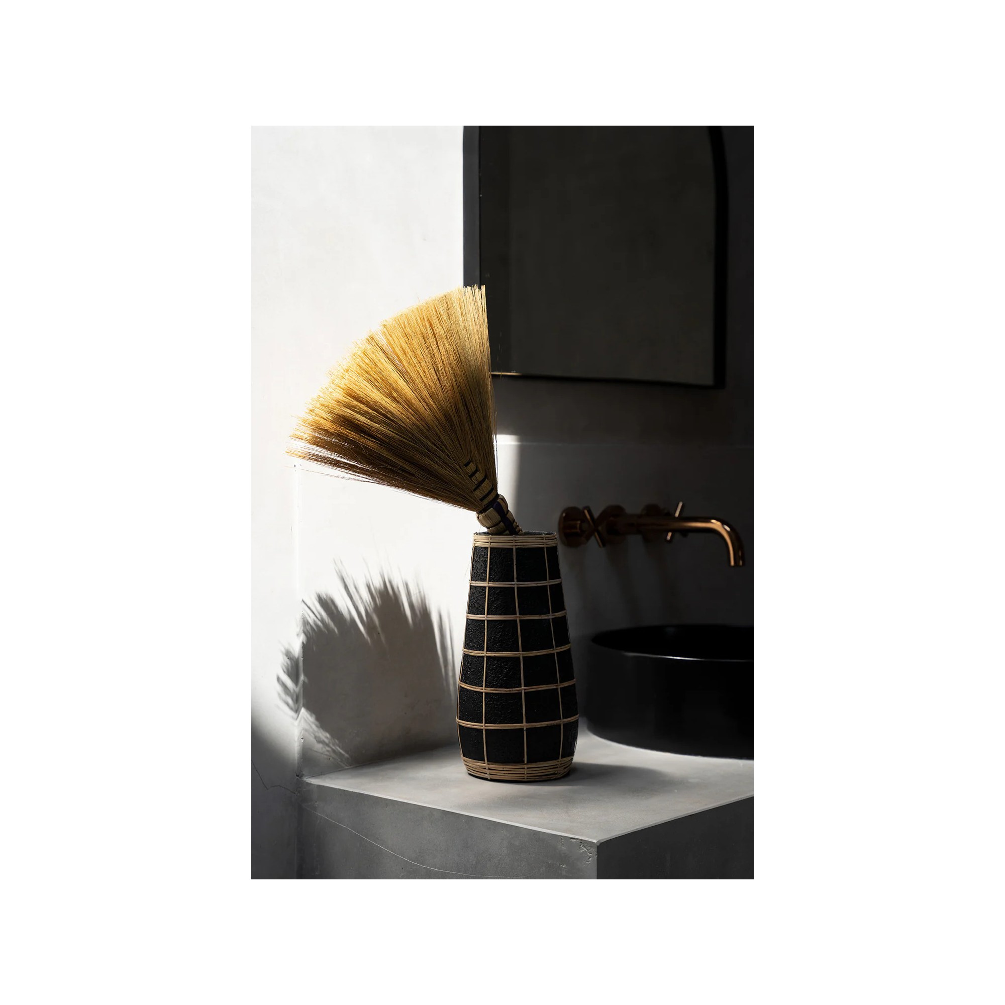 Giulia Grillo Vaso Cutie Nero Naturale L