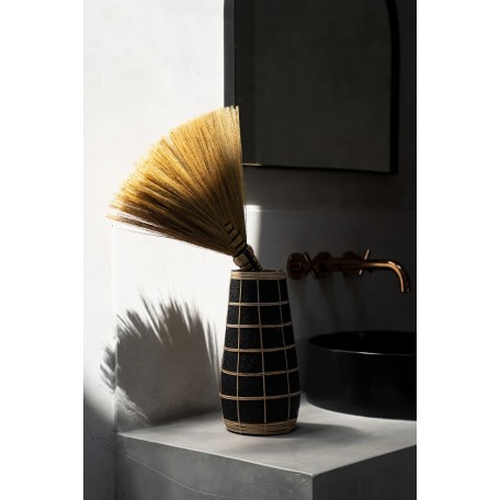 Vaso Cutie Nero Naturale L