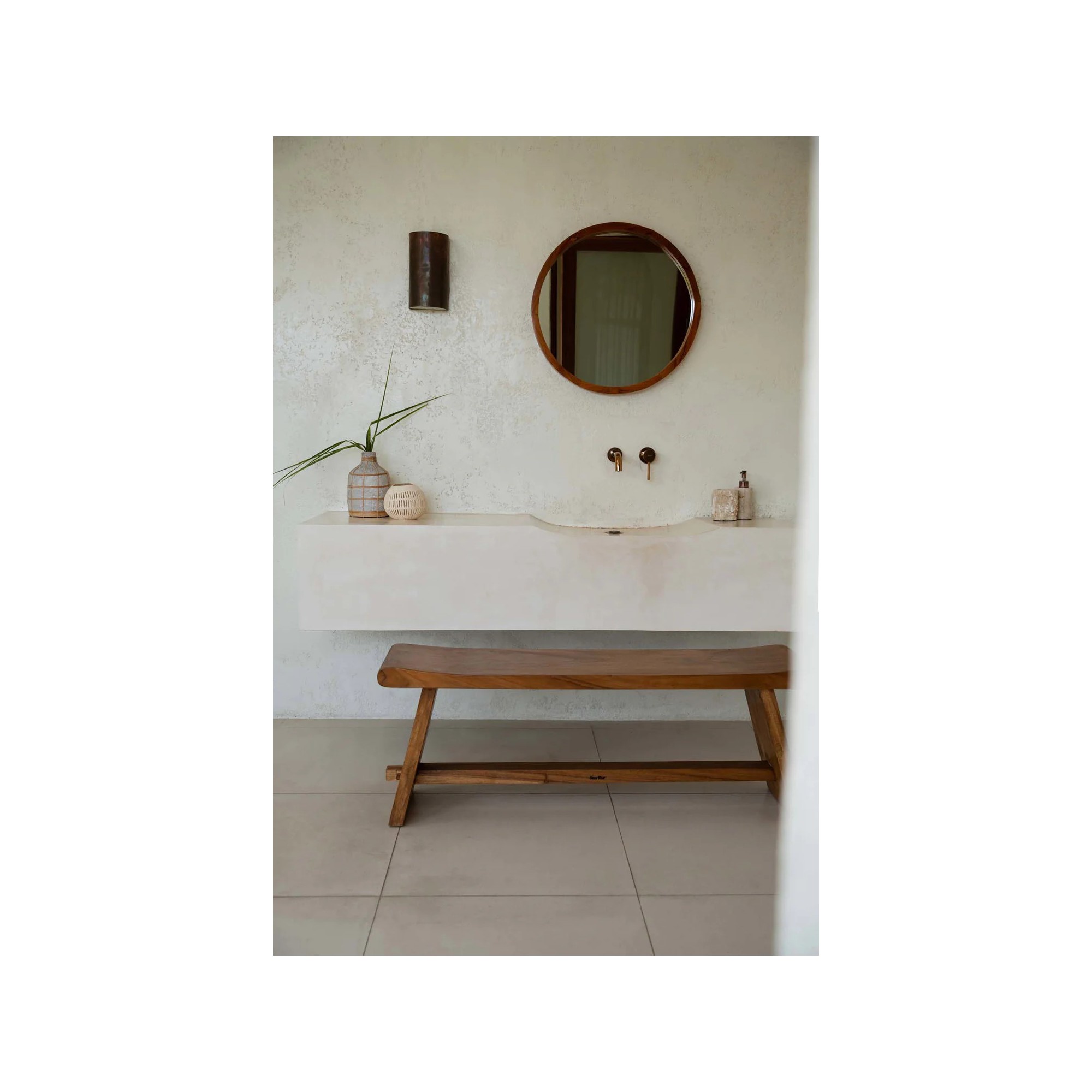 Giulia Grillo Vaso Whoopy Bianco naturale L