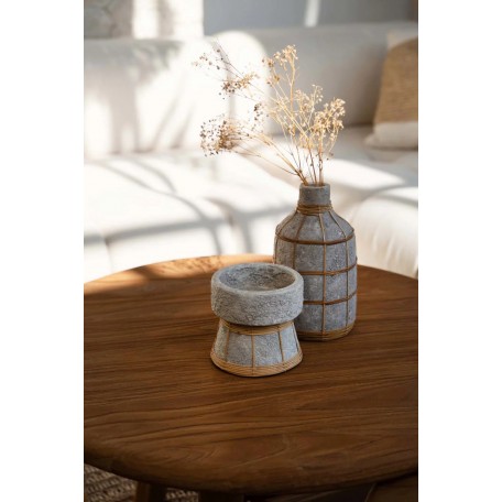 Vaso Whoopy Bianco naturale L