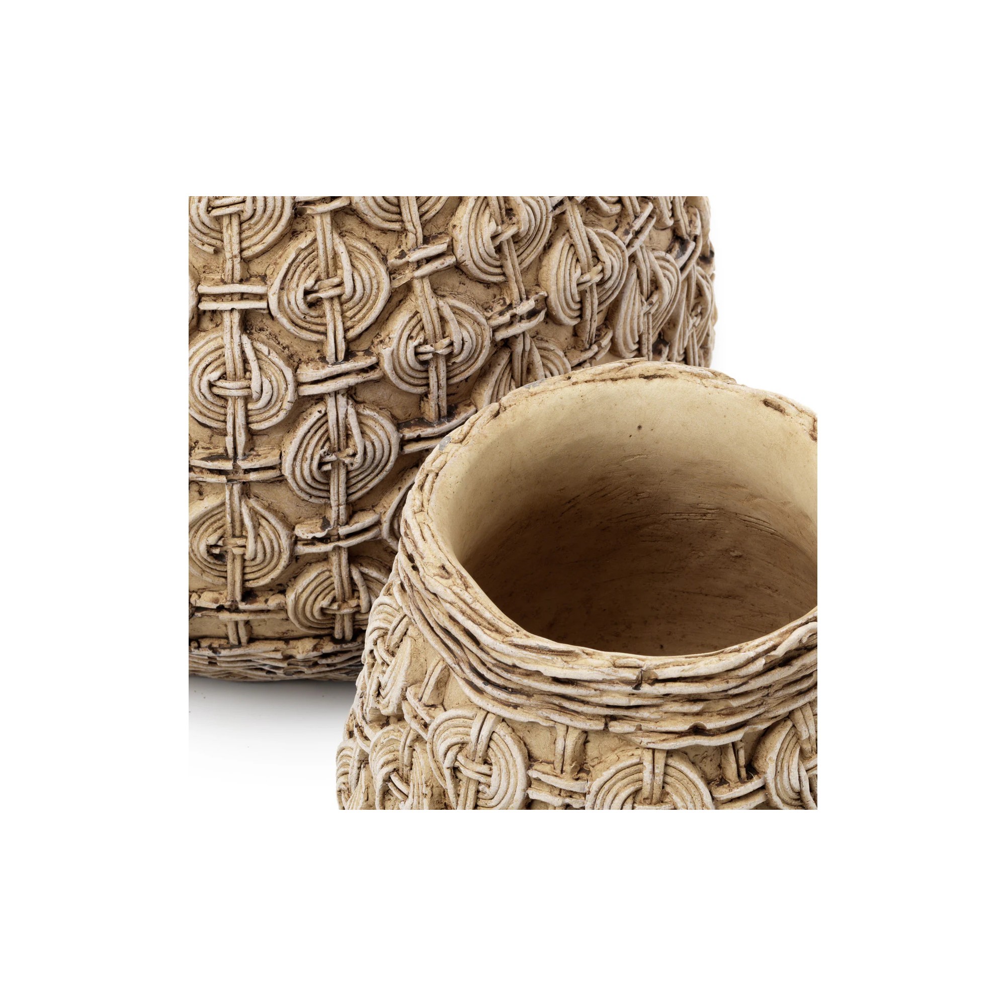 Giulia Grillo Vaso In Cemento Knot