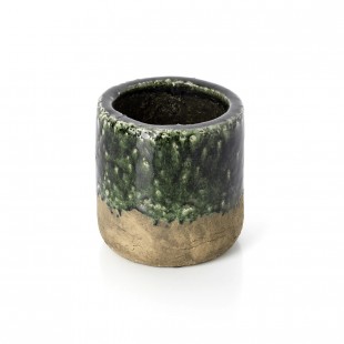 Vaso Moss - Verde Cemento - M