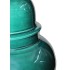 Vaso Tempel in ceramica con coperchio verde 43 cm