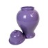 Vaso Tempio in ceramica viola