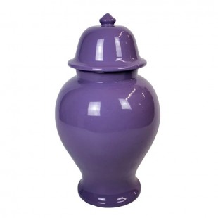 Vaso Tempio in ceramica viola