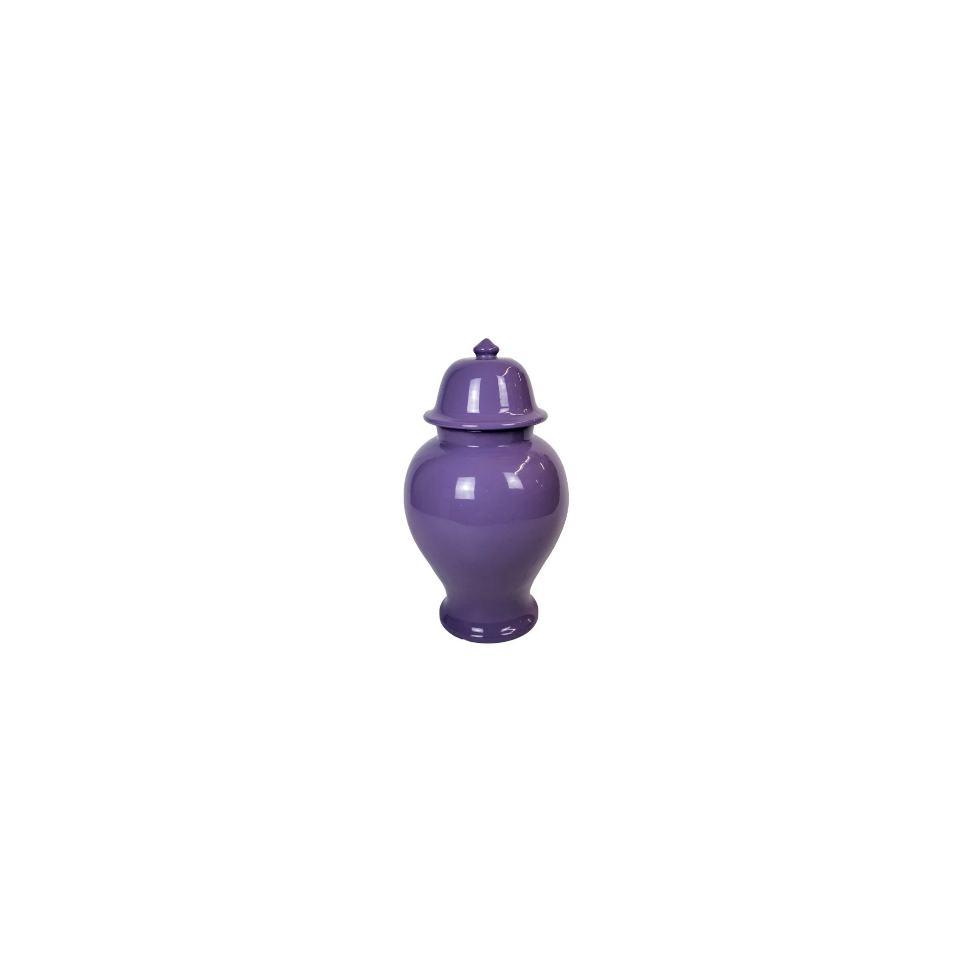 Giulia Grillo Vaso Tempio in ceramica viola
