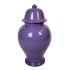 Vaso Tempio in ceramica viola