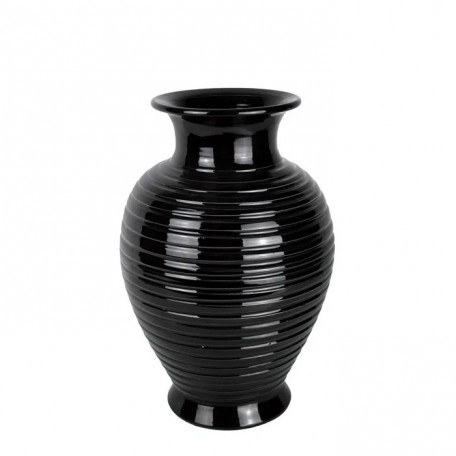 Vaso Anello in ceramica nero