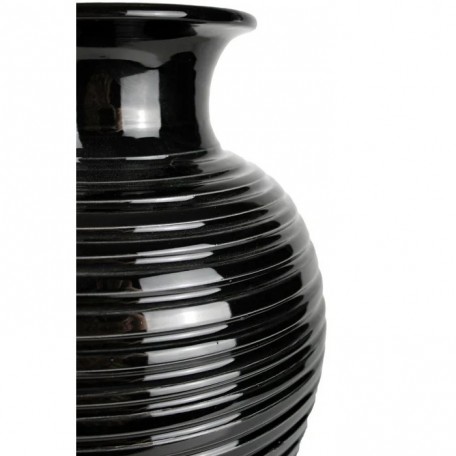 Vaso Anello in ceramica nero
