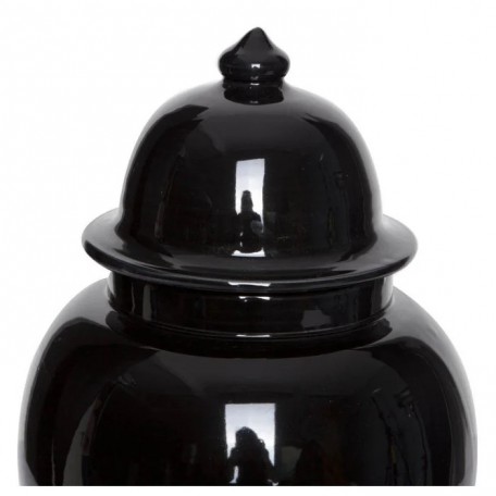 Vaso Tempio in ceramica nera