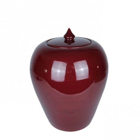 Vaso Tina  in ceramica con coperchio