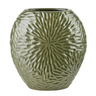YARINE Vaso 25x12x26cm verde