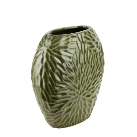 YARINE Vaso 20x10x20cm verde