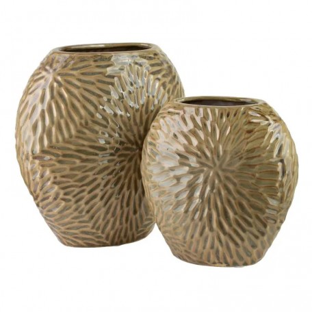 YARINE Vaso 20x10x20cm beige
