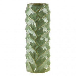 Vaso TALLIE GREEN 13x9x35cm