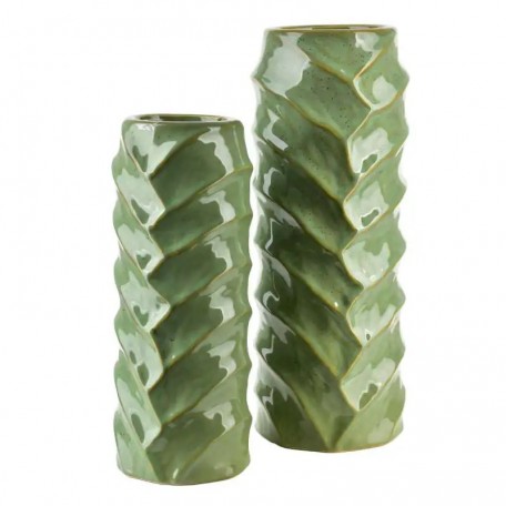 TALLIE Vaso VERDE 11,5x7,5x28,5cm