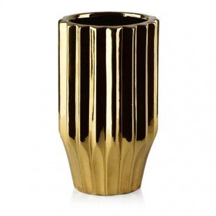 VASO YVONNE GOLD 14xh24,5cm