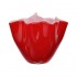 Vaso in Vetro Veil Rosso