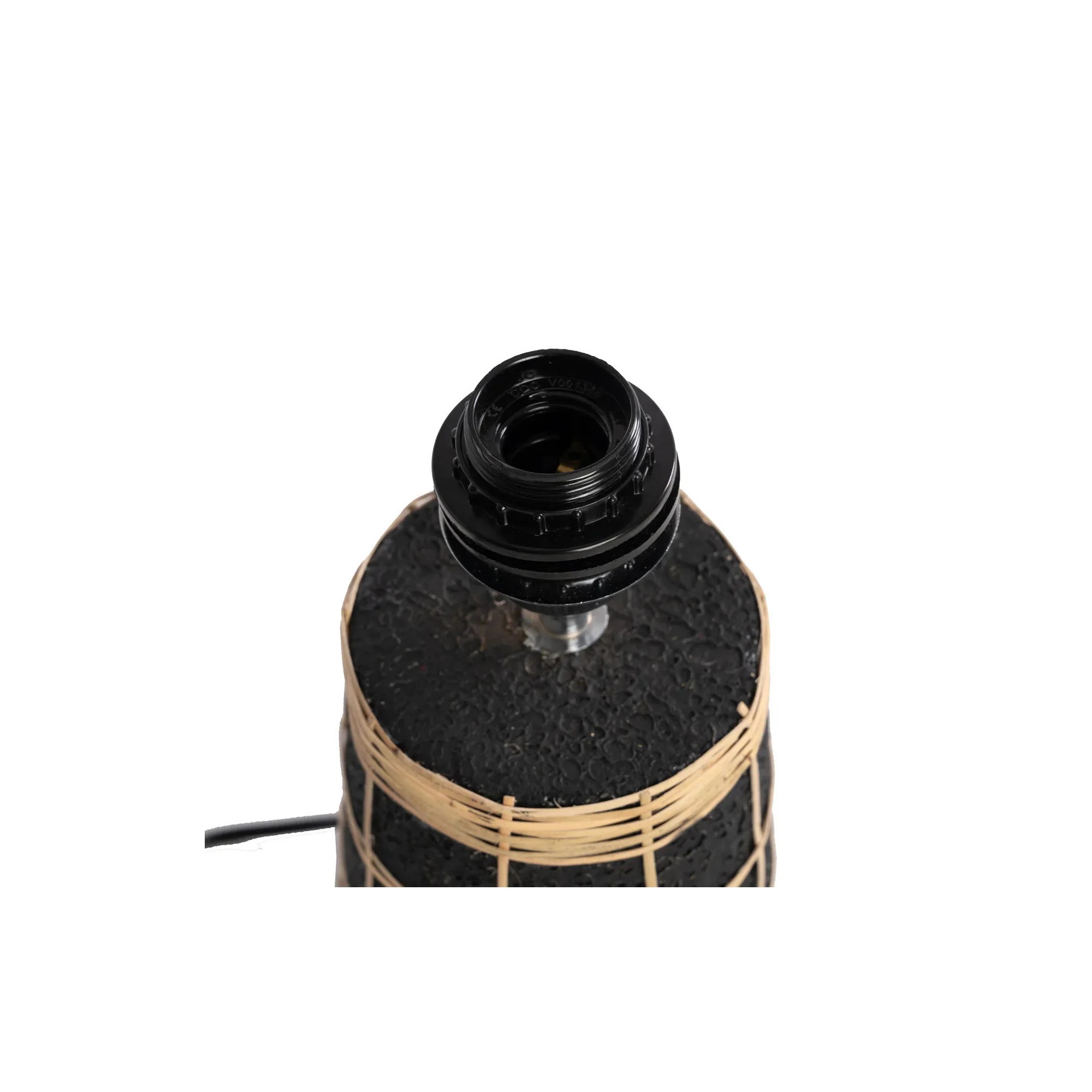 Giulia Grillo La Lampada Da Tavolo Naxos - Nero Naturale