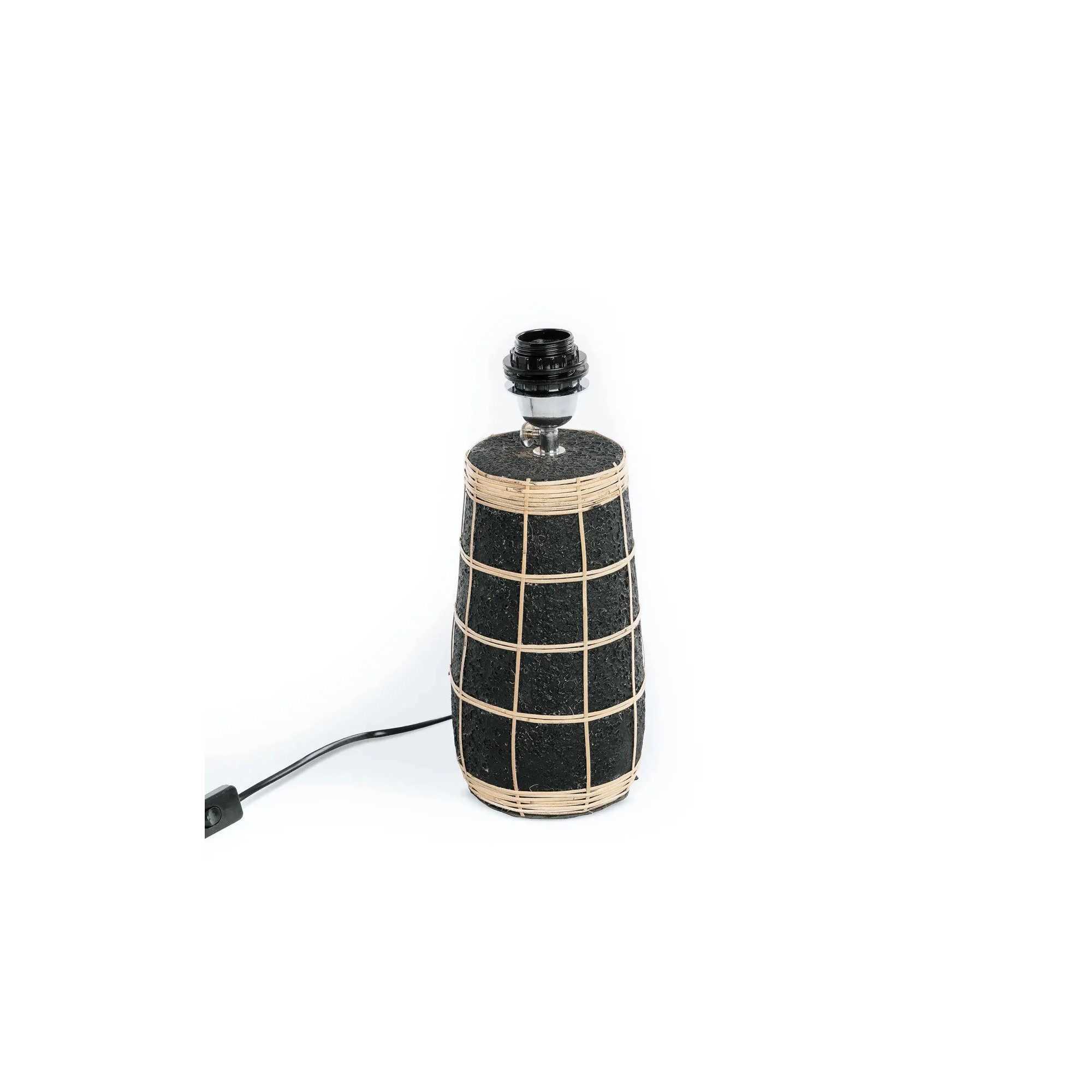 Giulia Grillo La Lampada Da Tavolo Naxos - Nero Naturale