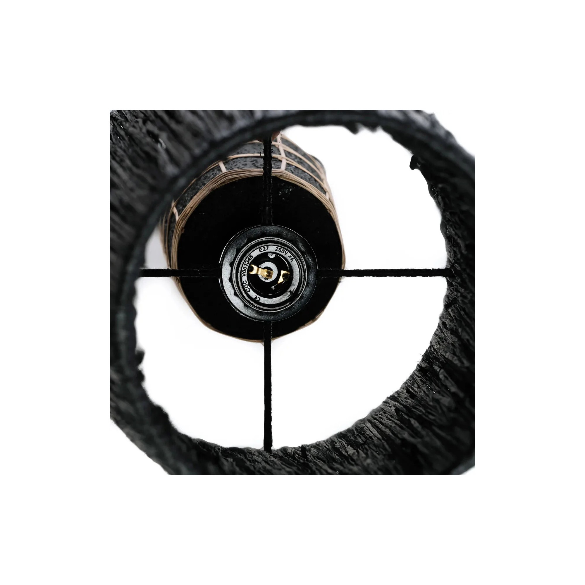 Giulia Grillo La Lampada Da Tavolo Naxos - Nero Naturale