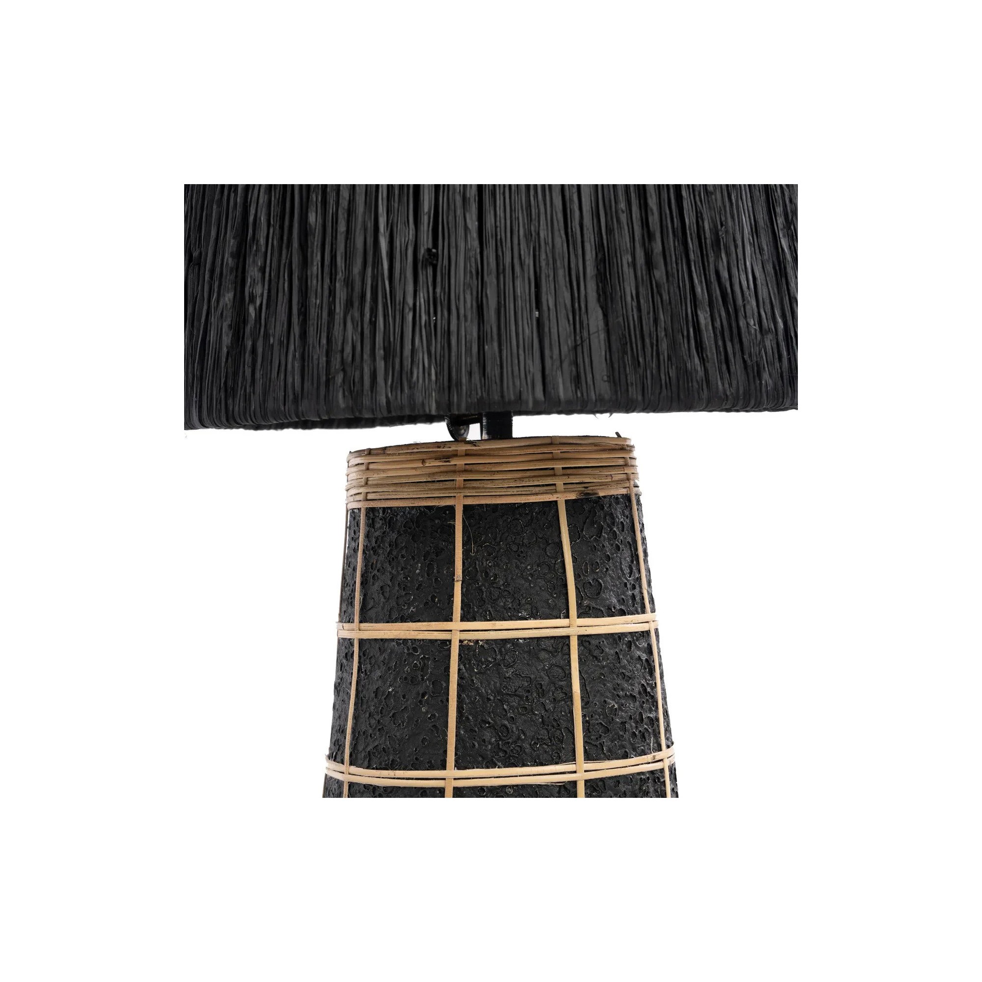 Giulia Grillo La Lampada Da Tavolo Naxos - Nero Naturale