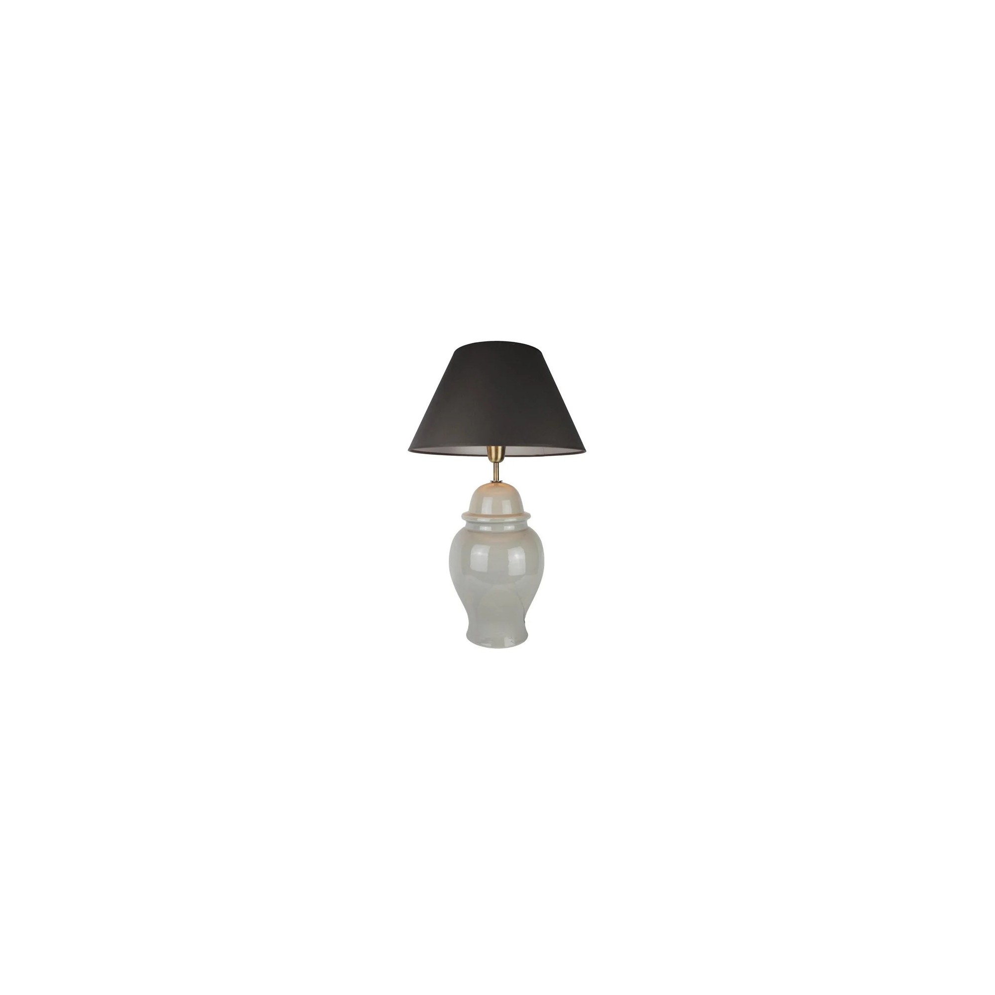 Giulia Grillo Lampada tempio vaso ceramica grigio