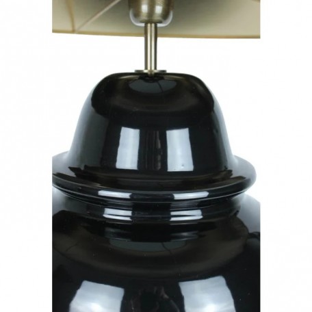 Lampada tempio vaso ceramica nera