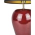 Lampada da tavolo Tina in ceramica rossa 35 cm