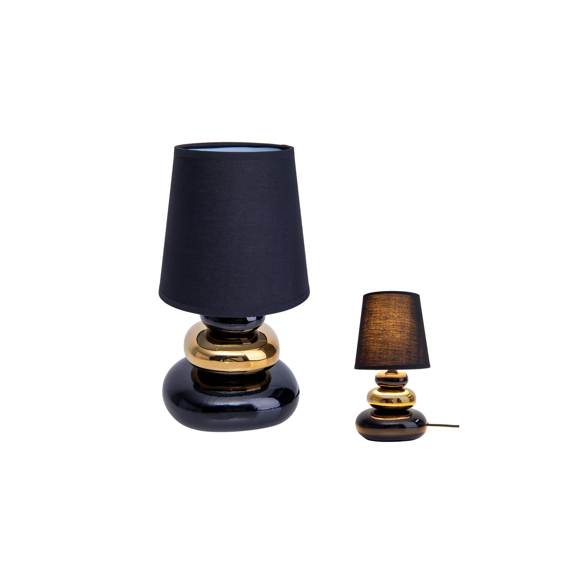 Giulia Grillo Lampada da tavolo in ceramica "Stoney" 31cm