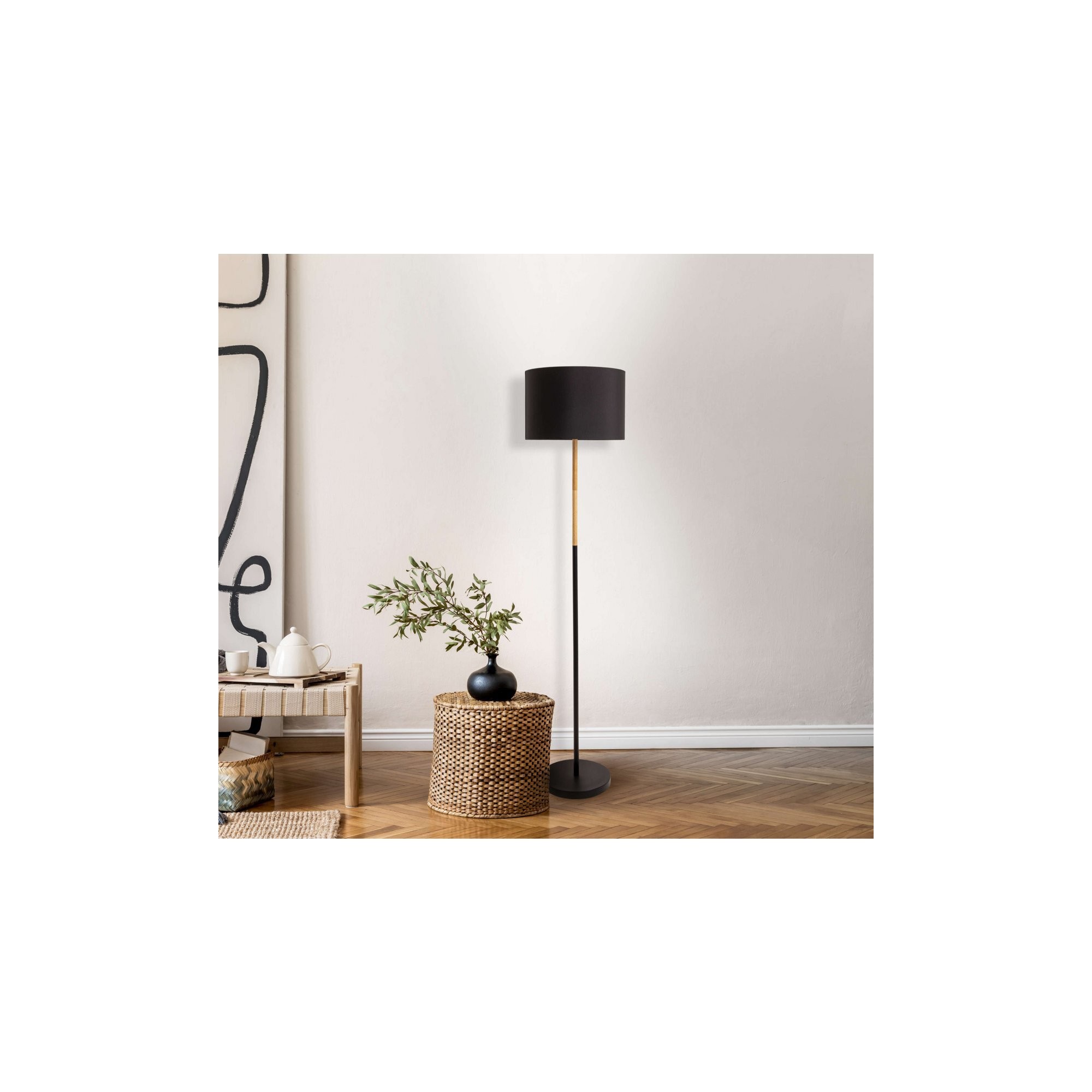 Giulia Grillo Lampada in piedi tessile "tessile"