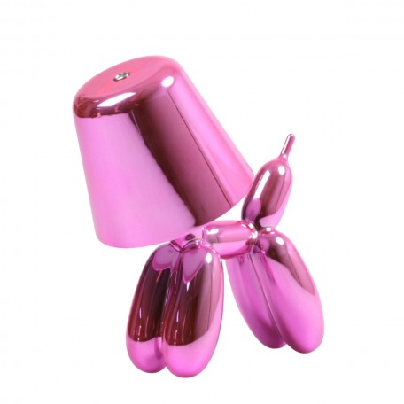 Lampada da tavolo LED Balloon Dog 16×10×18 cm Fucsia