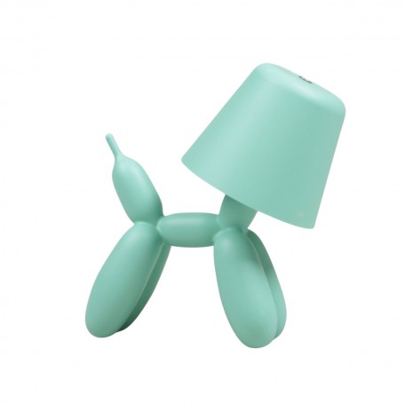 Lampada da tavolo LED Balloon Dog 16×10×18 cm Verde