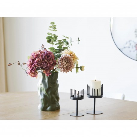 VASO ORTENSIA VERDE 25.5CM