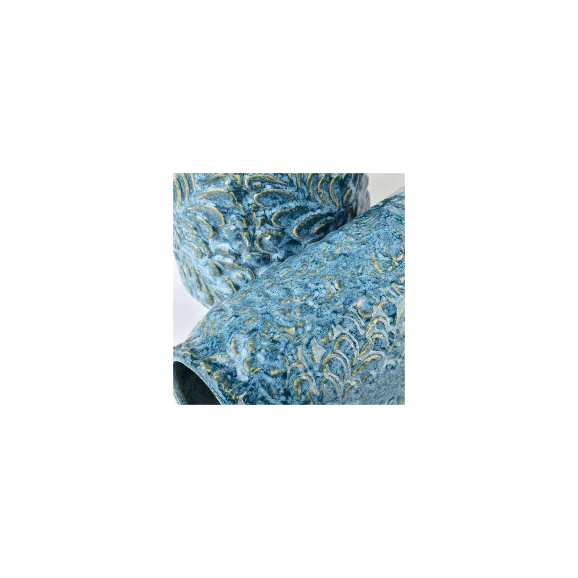  Vaso YANDA BLUE 8,5XH21CM